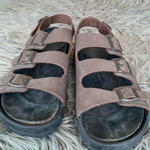 Birkenstock tatami sandal brown size 45